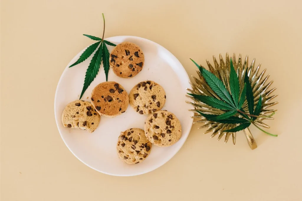 cookies aux fleurs de cbd