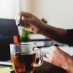 huile de CBD au travail