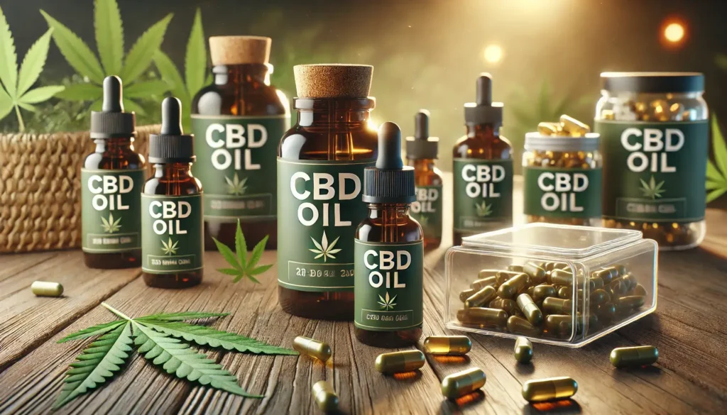 huile de CBD VS gelules