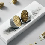 une iceroock de cbd sur un présentoir